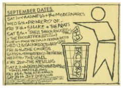 Joy Division 1979 The Factory Concert Handbill (UK)