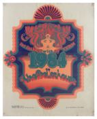 Brian May with 1984 1968 Ealing Town Hall Concert Poster (UK)