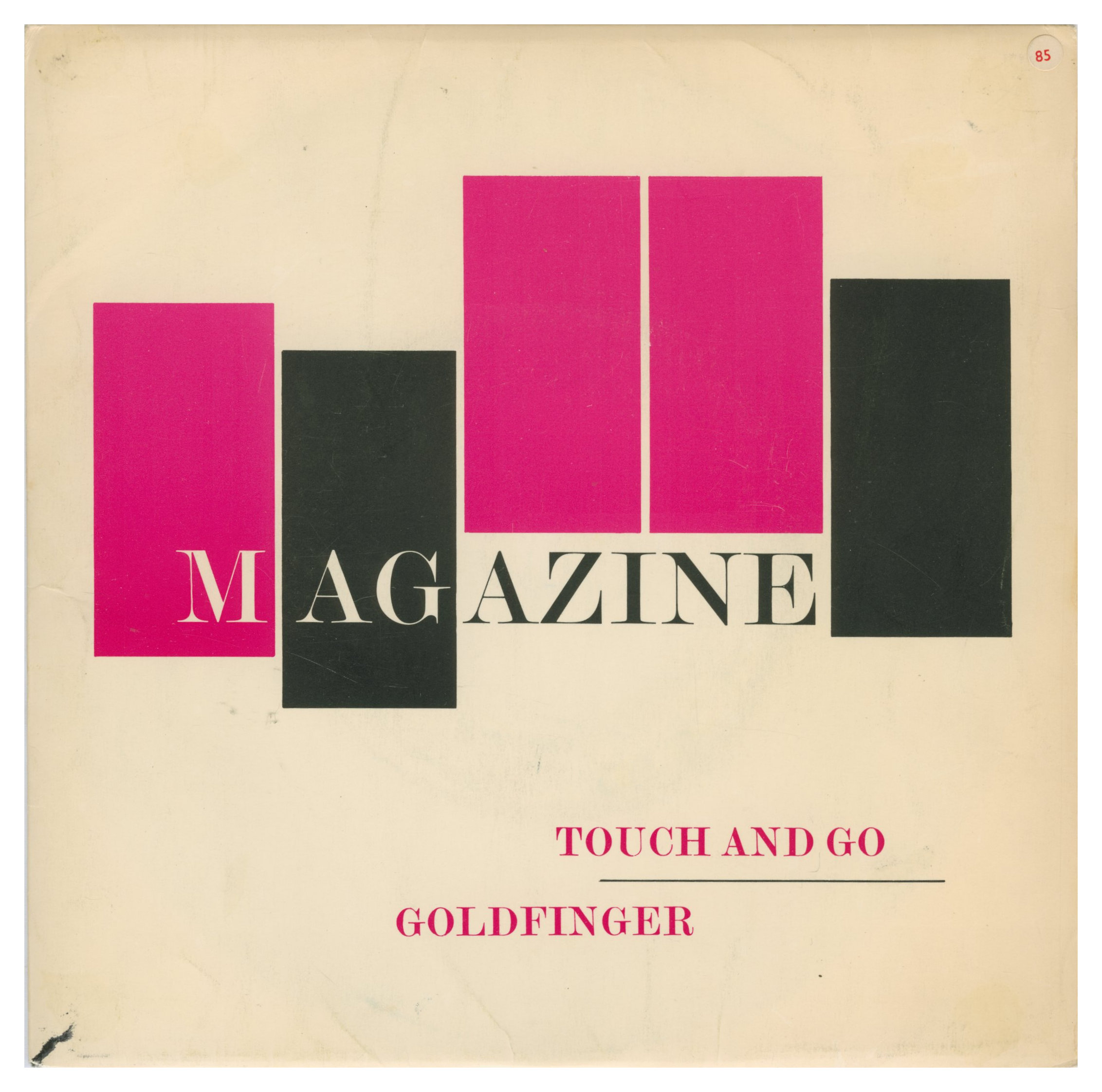 Magazine Autographed 1978 Touch & Go 7” Single (UK) - Image 2 of 2
