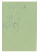 Mick Jagger 1977 Signed England v Australia Test Cricket Centenary Envelope (UK)