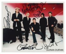 Duran Duran 2000s Signed Promotional Photograph (UK)