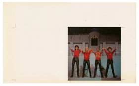 Freddie Mercury Owned & Signed Radio Ga Ga 1980s Christmas Card Proof (UK)