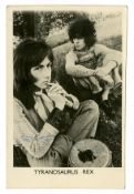 Marc Bolan 1970 Handwritten Letter on Signed T Rex Promo Photograph (UK)