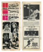 Jimi Hendrix 1970 Honolulu International Center Monthly Guide Programme (USA)