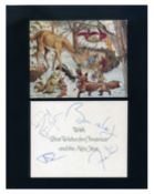 Freddie Mercury Queen Signed Christmas Card (UK)