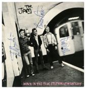 The Jam Autographed 1978 Down In The Tube Station At Midnight Single Sleeve (UK)