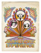 Jimi Hendrix Experience 1969 Goldstein Organization Promotional Press Kit (USA)