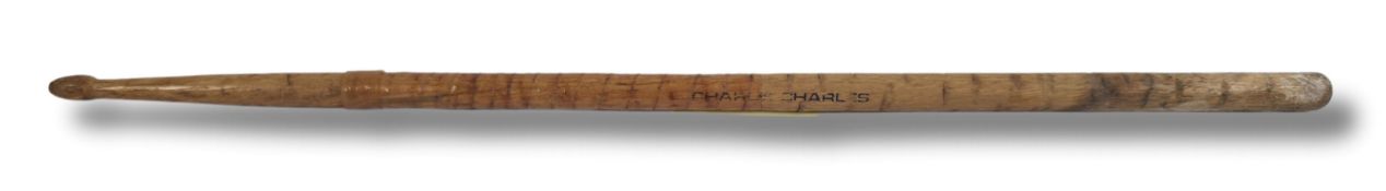 Ian Dury & The Blockheads Charlie Charles Stage Used Drum Stick (UK)