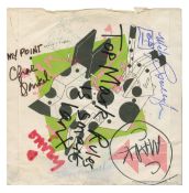 Ian Dury & The Blockheads Signed 1978 Hit Me With Your Rhythm Stick 7” Single (UK)
