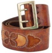 Bill Wyman Owned Cordoba Leather Belt (UK)