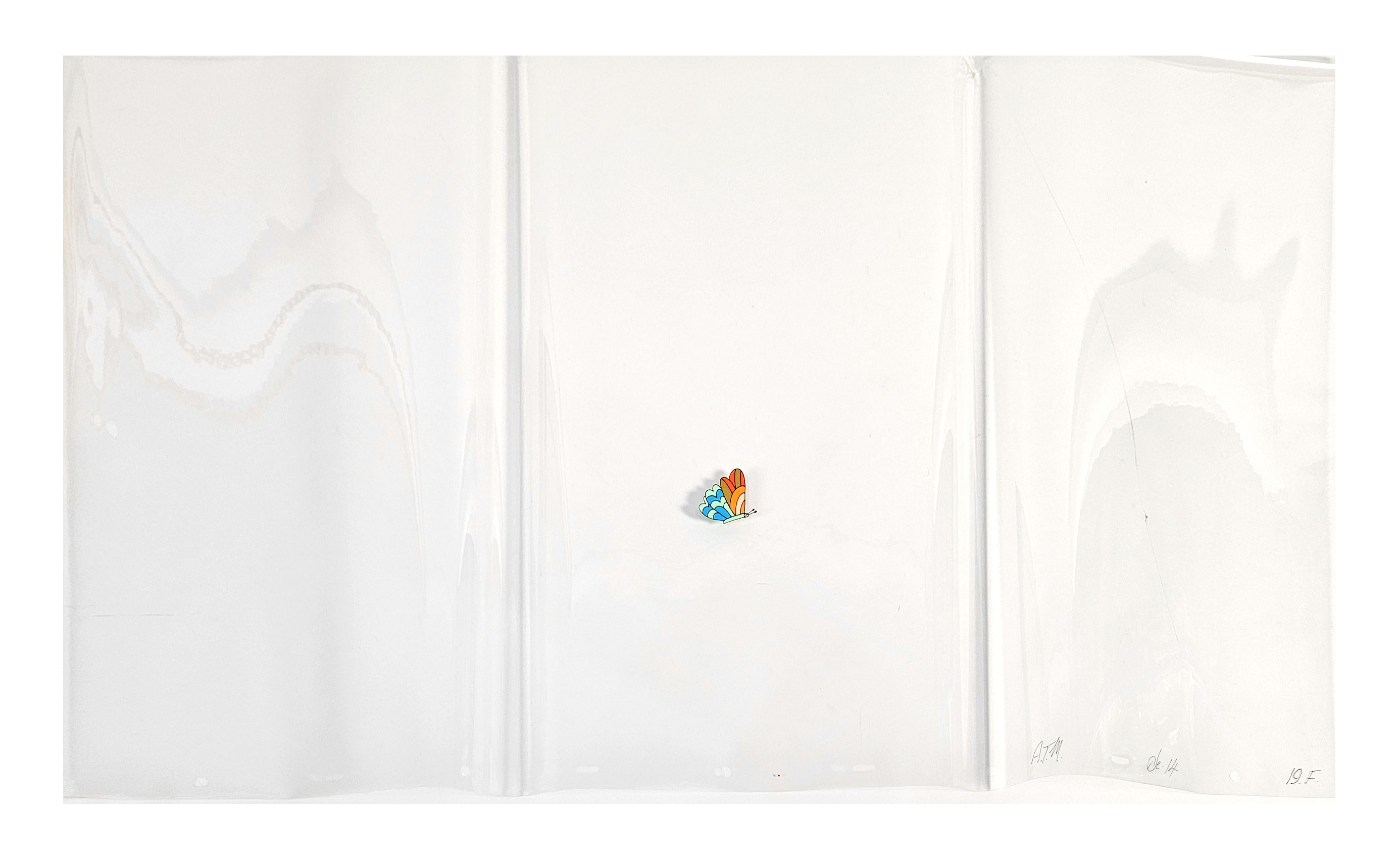 The Beatles 1968 Yellow Submarine Butterfly Animation Cels (UK) - Image 3 of 3