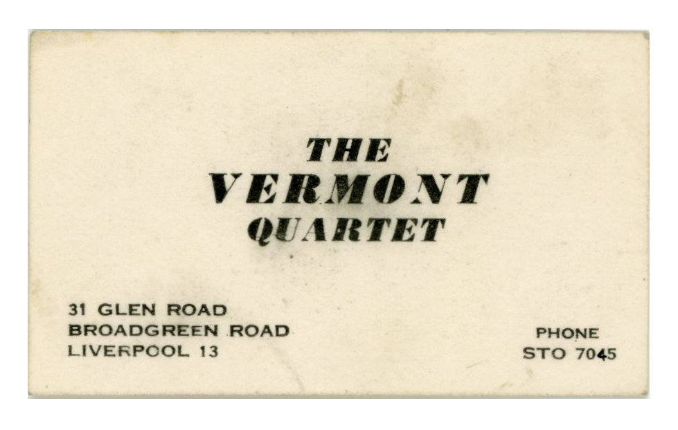 Johnny Guitar Byrne Owned Liverpool Bands Business Cards (UK) - Image 4 of 12