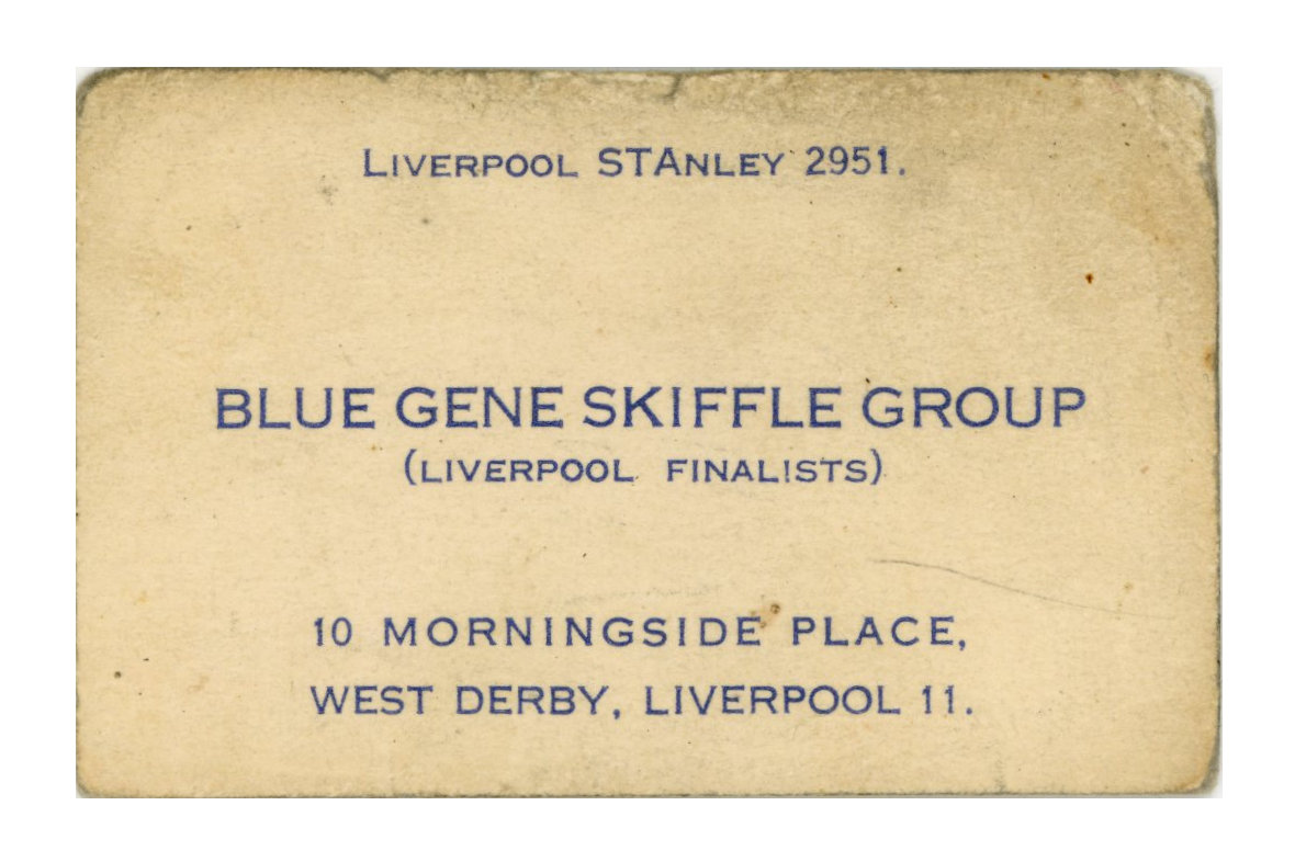 Johnny Guitar Byrne Owned Liverpool Bands Business Cards (UK) - Image 3 of 12
