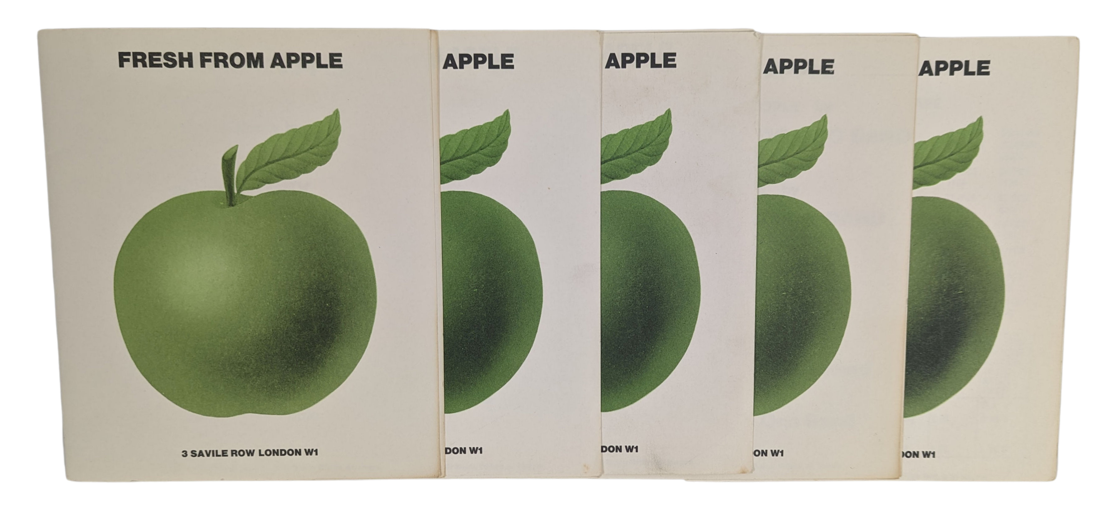 The Beatles Collection Of Five Fresh From Apple Promotional Leaflets (UK) - Image 2 of 2