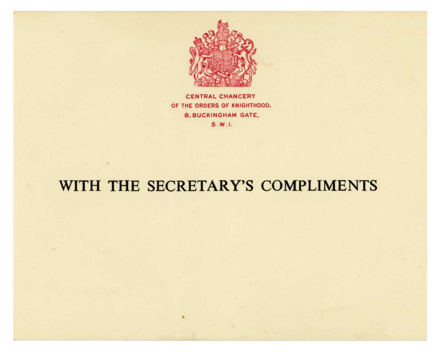 The Beatles 1965 MBE Autographed Buckingham Palace Envelope Etc. (UK) - Image 7 of 8