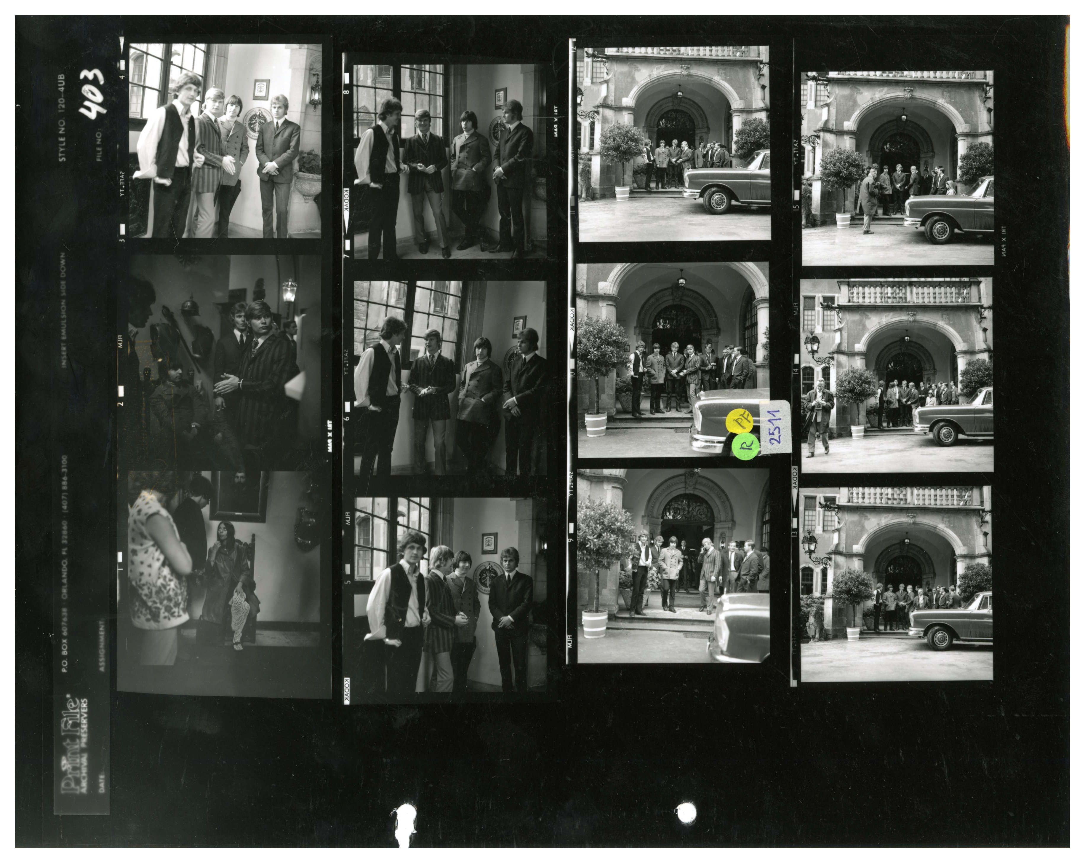 The Beatles 1966 Blitztournee Tremsbuttel & Fuhlsbuttel Negative Collection (Germany) - Image 3 of 6