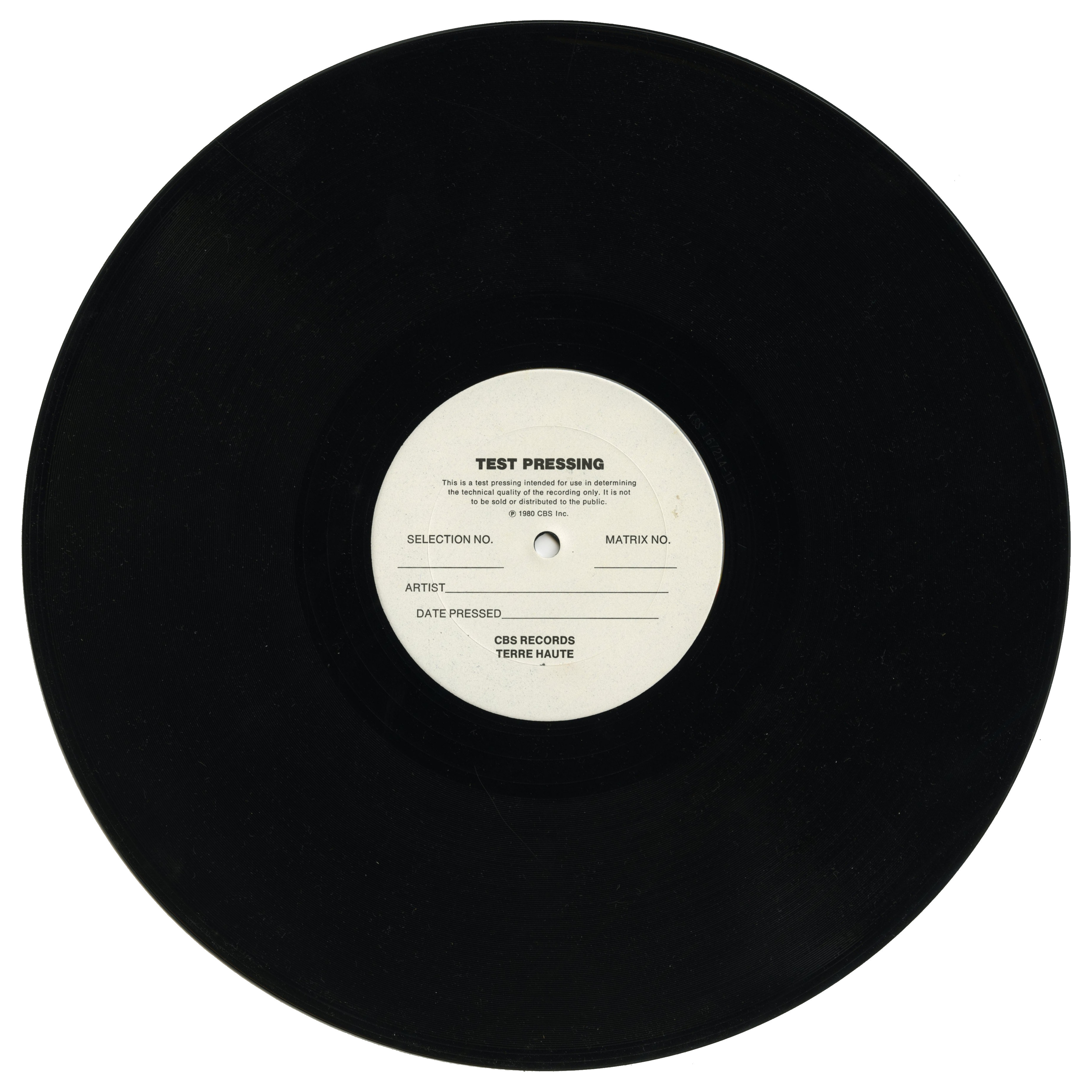 Paul McCartney Coming Up (Live) CBS 12 Inch Test Pressing (USA) - Image 2 of 3