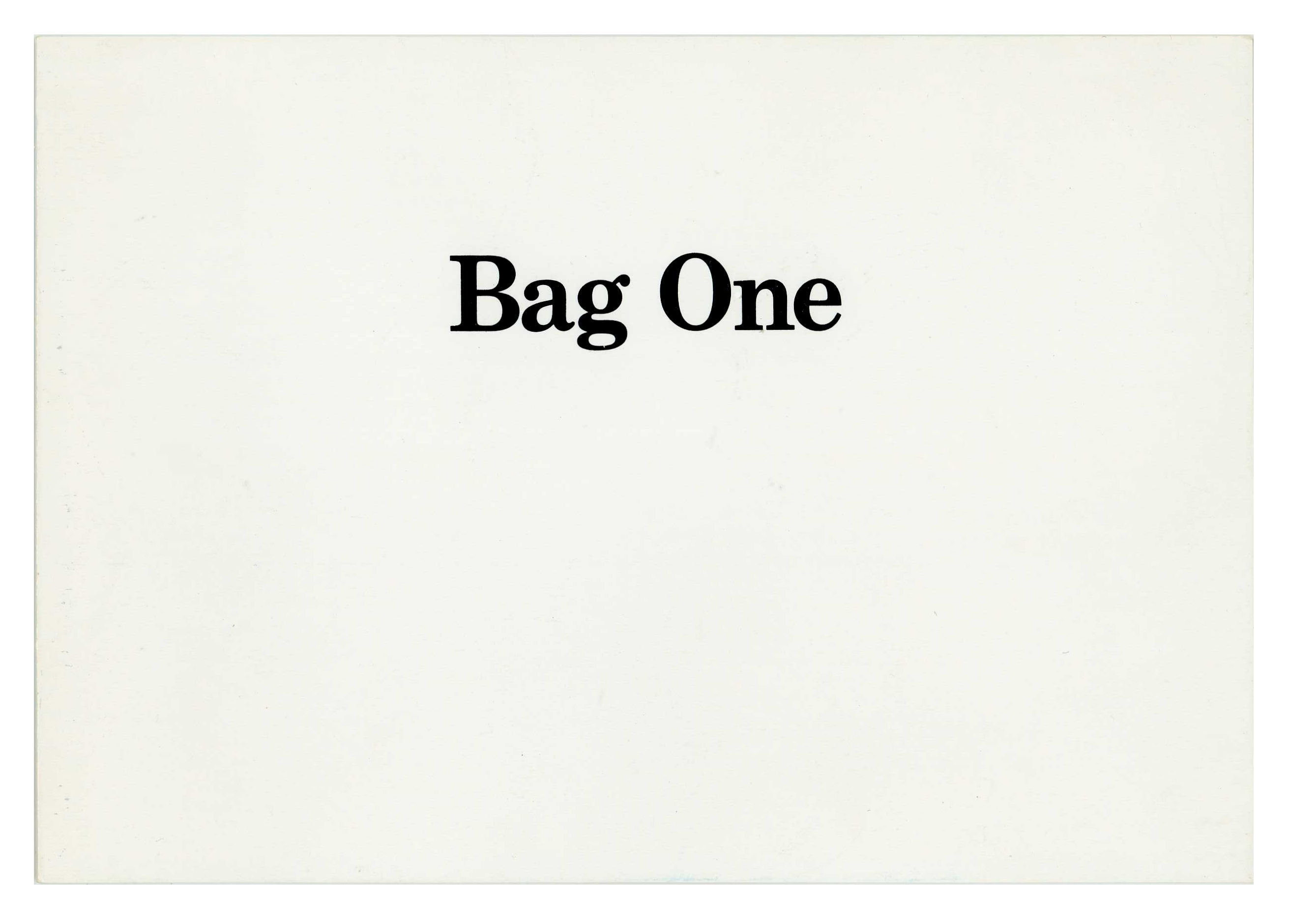 John Lennon & Yoko Ono 1970 Bag One Premiere Invitation & Holder John Peel Collection (UK) - Image 2 of 3
