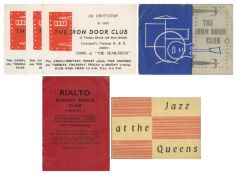 Collection Of 1960s Liverpool Merseybeat Membership/Business Cards (UK)