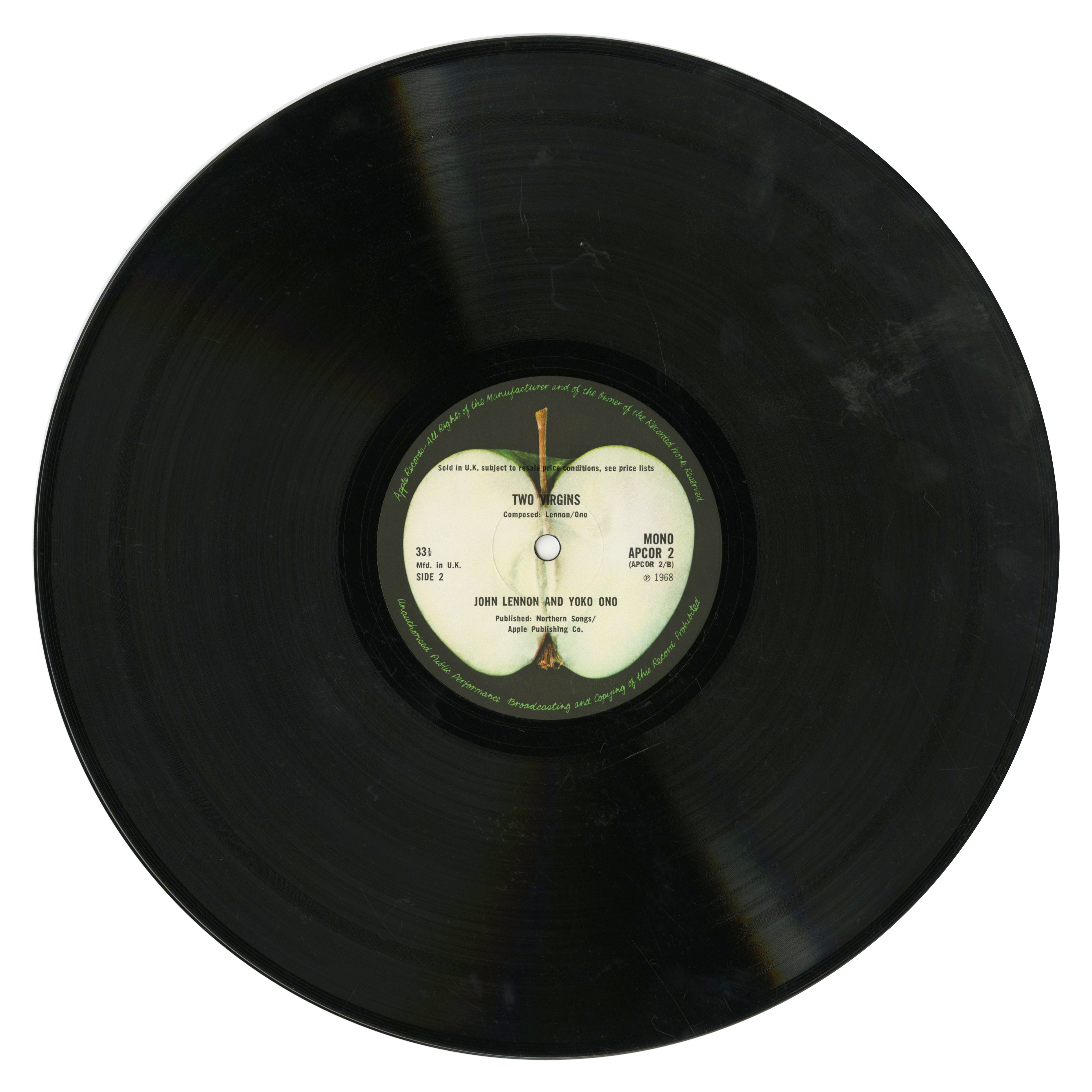 John Lennon & Yoko Ono 1968 Two Virgins Mono LP (UK) - Image 4 of 4