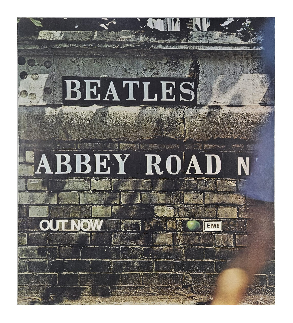 The Beatles 1969 Abbey Road EMI Promotional Poster (UK)