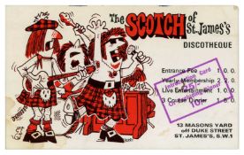 Beatles Related 1960s London Club Membership Cards (UK)