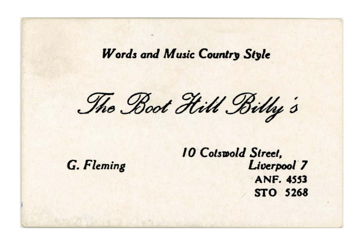 Johnny Guitar Byrne Owned Liverpool Bands Business Cards (UK) - Image 12 of 12