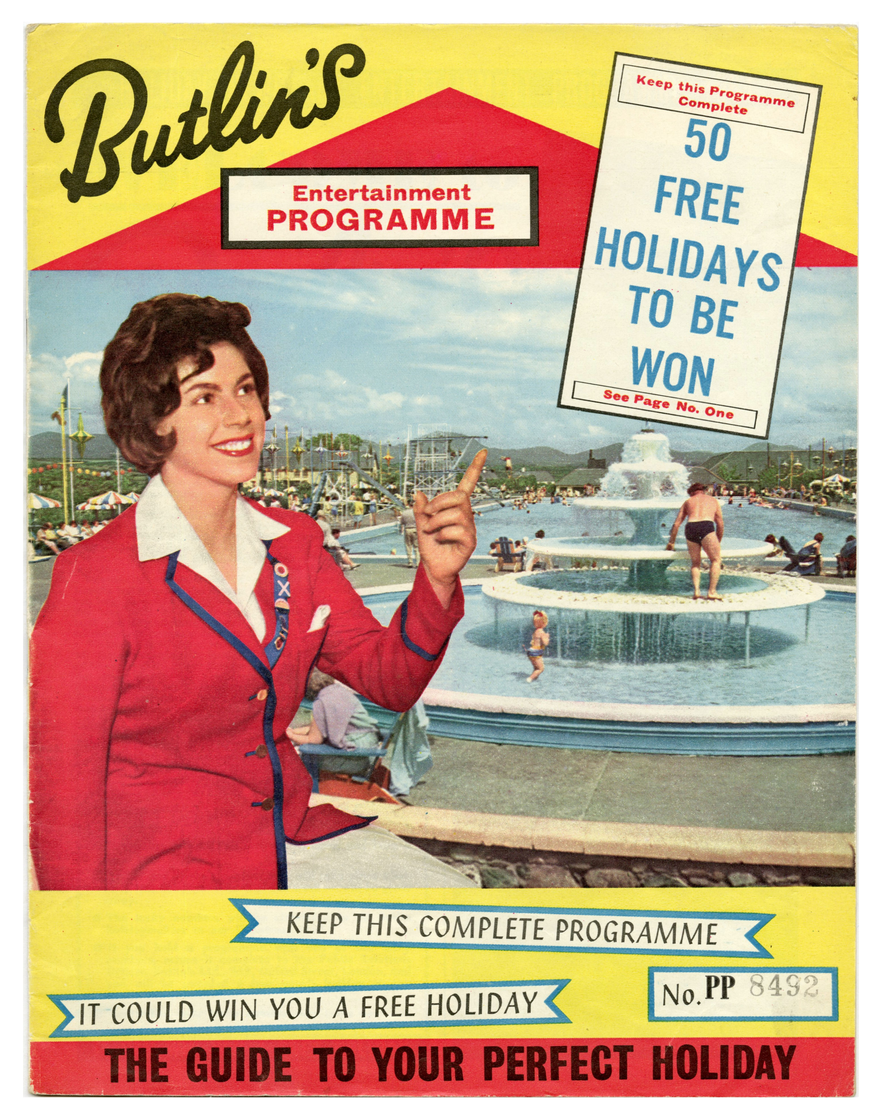 Ringo Starr Related 1964 Butlins Pwllheli Programme (UK)