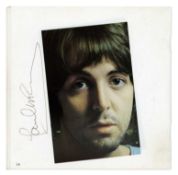 The Beatles Paul McCartney 2006 Autographed White Album CD Booklet (UK)