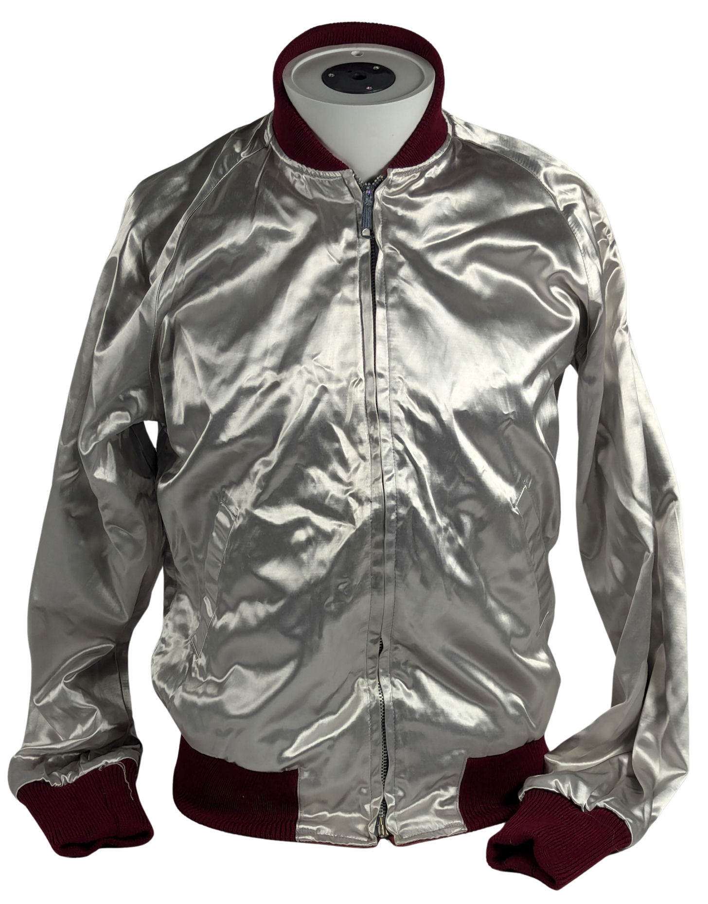 Geoff Emerick Satin Bomber Jacket (UK) - Image 3 of 4