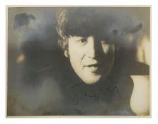 John Lennon Autographed Photograph Lizzie Bravo Collection (UK)