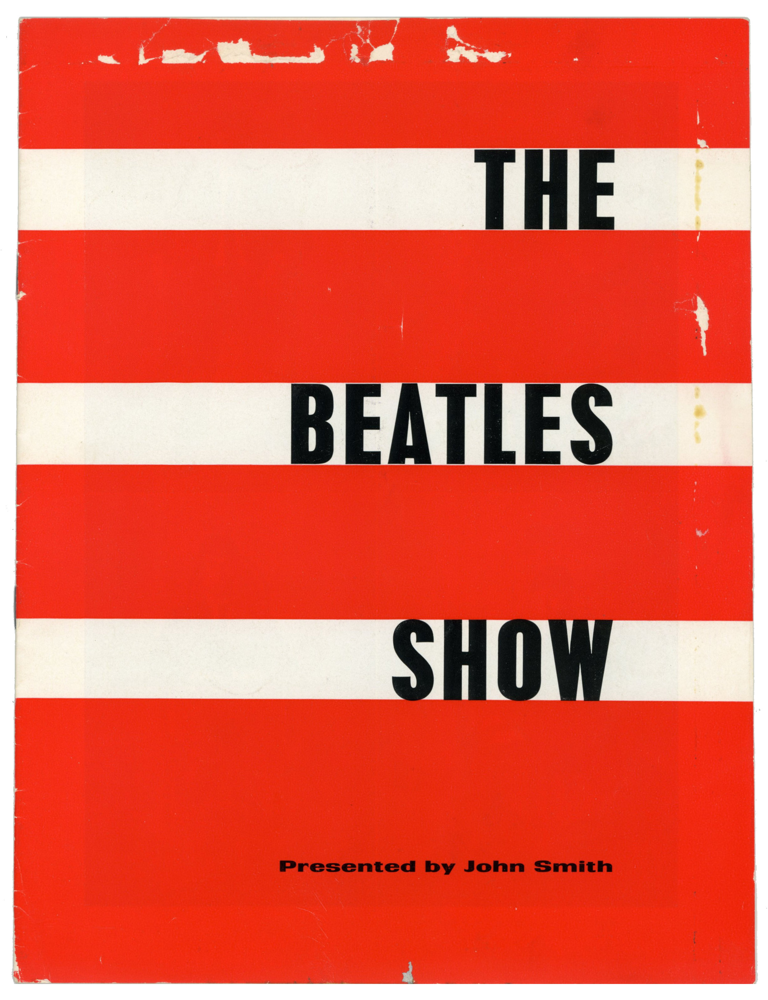The Beatles 1963 Romford & Guildford Concert Programme And Concert Show Book (UK)