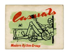 Johnny Guitar Byrne Owned Liverpool Bands Business Cards (UK)