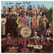 Geoff Emerick Signed The Beatles Sgt. Pepper's Lonely Hearts Club Band LP (UK)