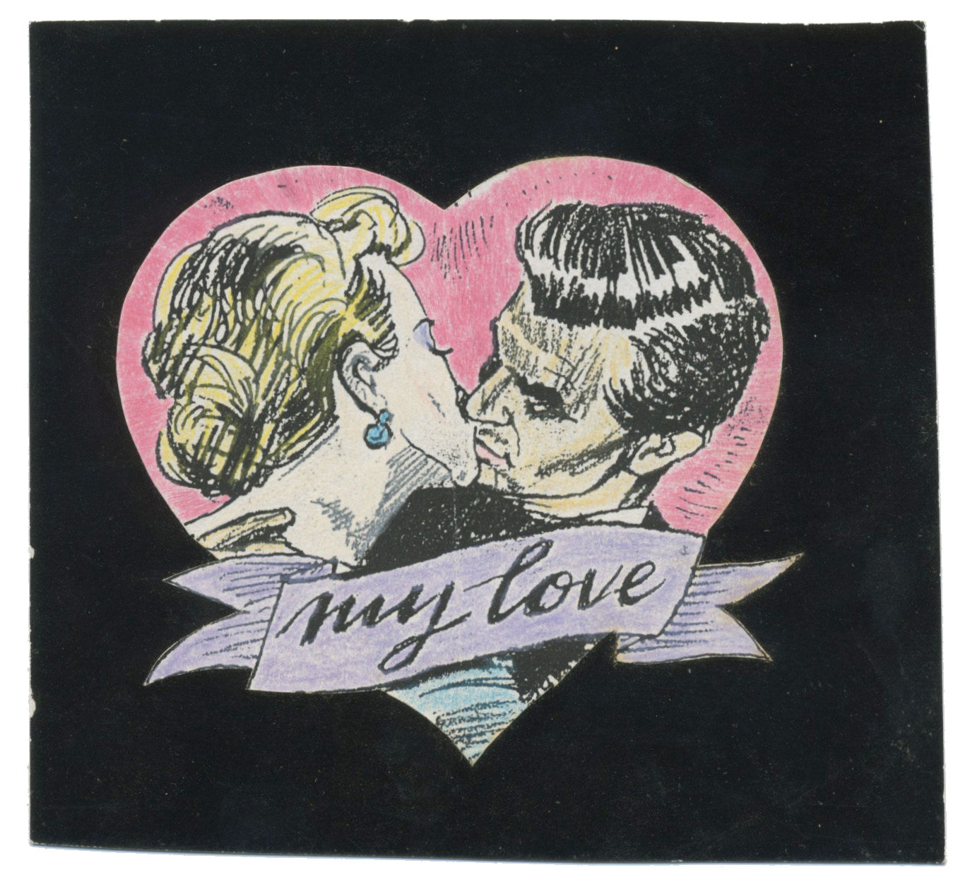 Paul McCartney My Love Original Hand Drawn Artwork (UK)