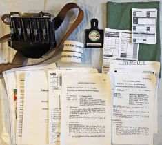Small collection of London & Country/Horsham Buses drivers' items including a CHANGE MACHINE w/
