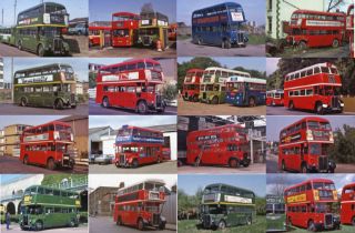 Large quantity (c200) of 35mm, mainly Kodachrome original COLOUR SLIDES of RT buses taken in 1975-86