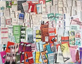 Very large quantity (150+) of 1930s onwards London Transport assorted LEAFLETS, PAMPHLETS & POCKET