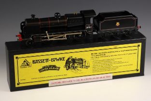 A Bassett-Lowke 'O' gauge electrically powered model railway locomotive and tender, 'British