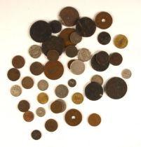 A collection of British and Continental silver, copper, and cupronickel pre decimal and decimal