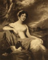 After Sir Thomas Lawrence PRA FRS (1769-1830), A portrait of the Honourable Emma Cunliffe seated