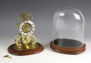 An eight day single fusee skeleton timepiece, by George Willis, Northwich, late 19th/early 20th