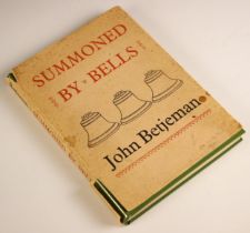 Betjeman (Sir John), SUMMONED BY BELLS, first edition, green cloth boards with embossed bell