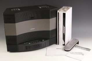 A Bose 'Acoustic Wave Music System II', with remote control (all untested)