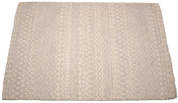 A Ralph Lauren 'Rosalie' wool pile rug, in aqua/ivory, 122cm x 182cm