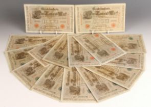 40 Imperial German one thousand Reichmark dated 21st April 1910