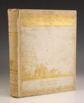 THE ARABIAN NIGHTS - TALES FROM THE THOUSAND AND ONE NIGHTS, first thus, white cloth boards, gilt