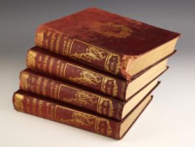 Sloane (William Milligan), LIFE OF NAPOLEON BONAPARTE, 4 vols, red cloth boards, bee embossed