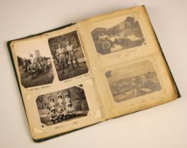 A photograph album covering the period 1937 to 1944 depicting scenes of military service in South