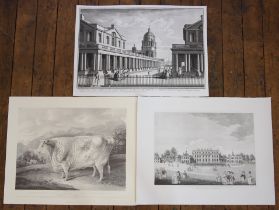 'A Perspective View Of The Colonades Of The Royal Hospital At Greenwich';